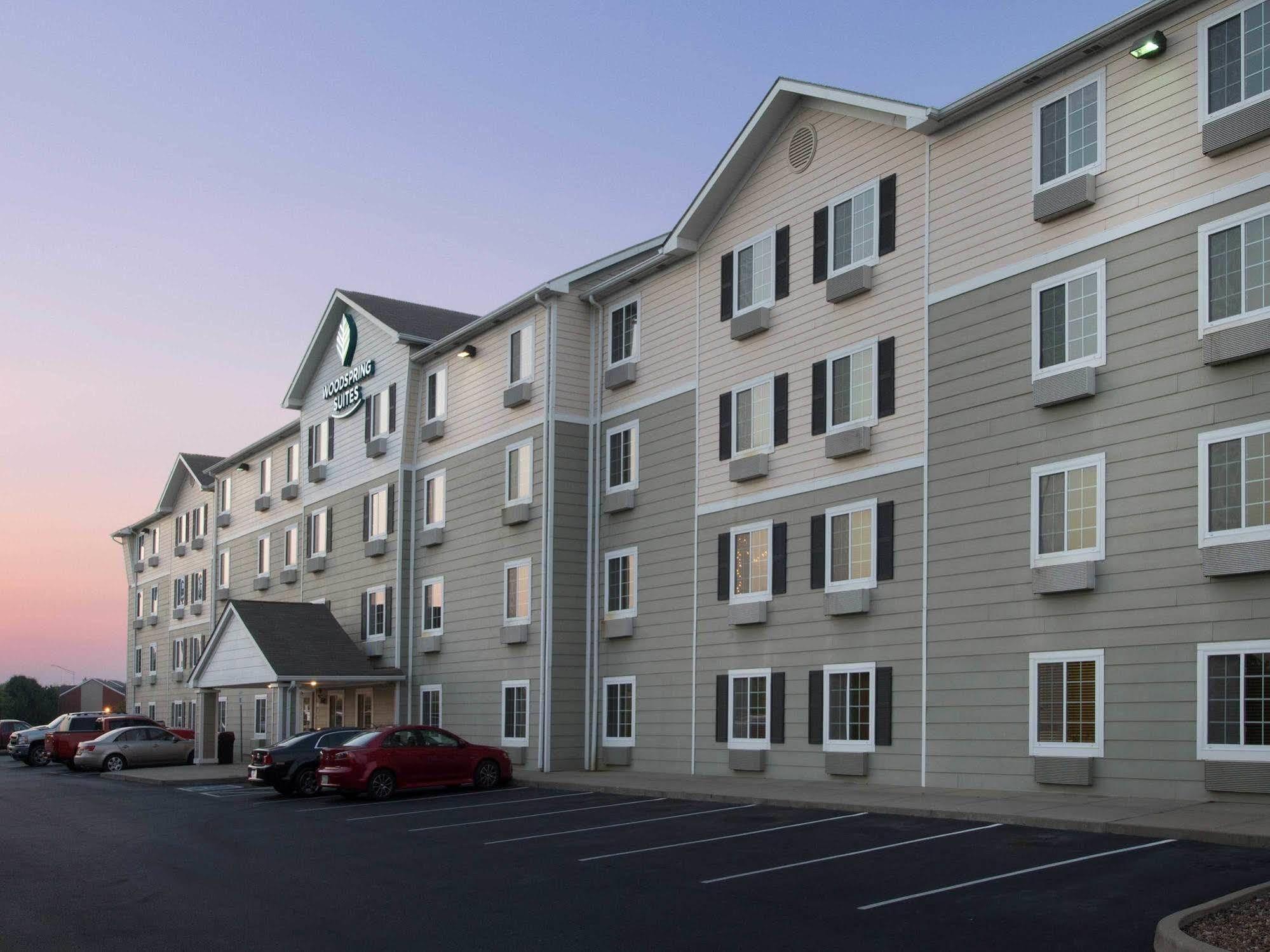 Woodspring Suites Evansville Buitenkant foto