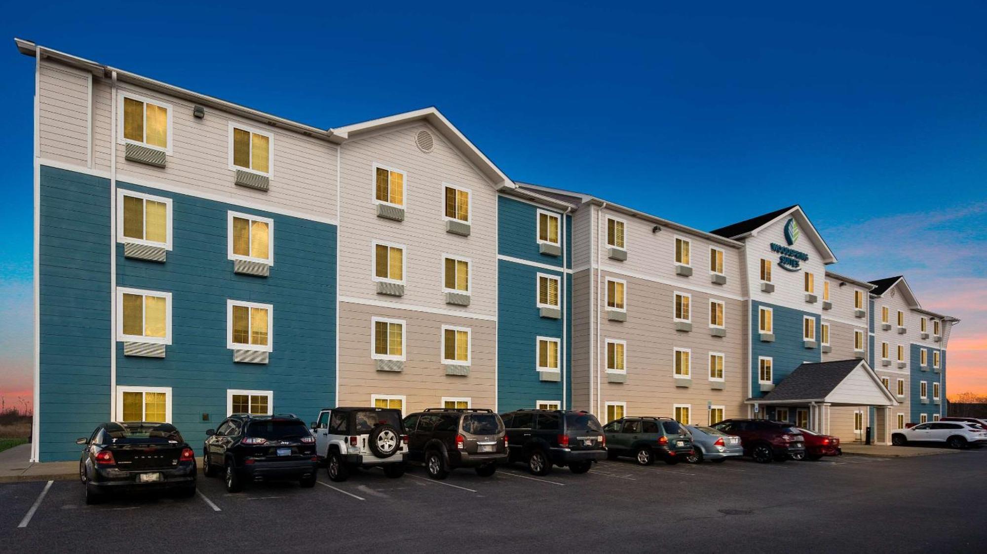 Woodspring Suites Evansville Buitenkant foto