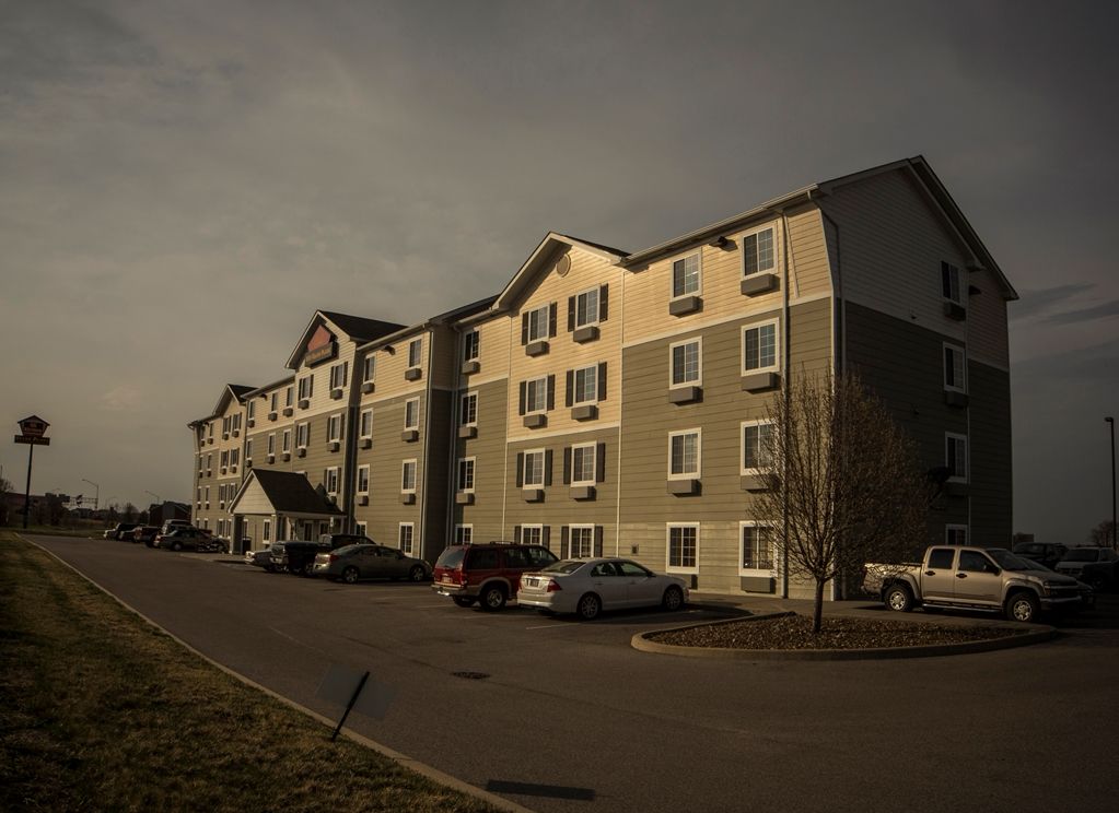 Woodspring Suites Evansville Buitenkant foto